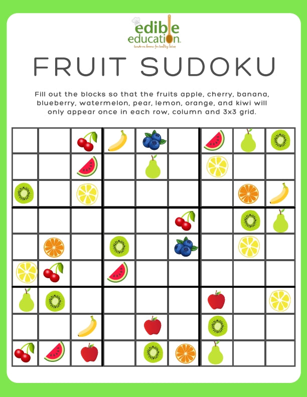 The Edible Education Group - Loving my Lunch, with Activity Book (41 Pages)