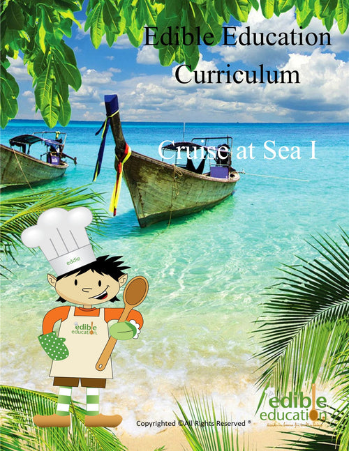 The Edible Education Group - Cruise at Sea, with Activity Book (45 Pages)