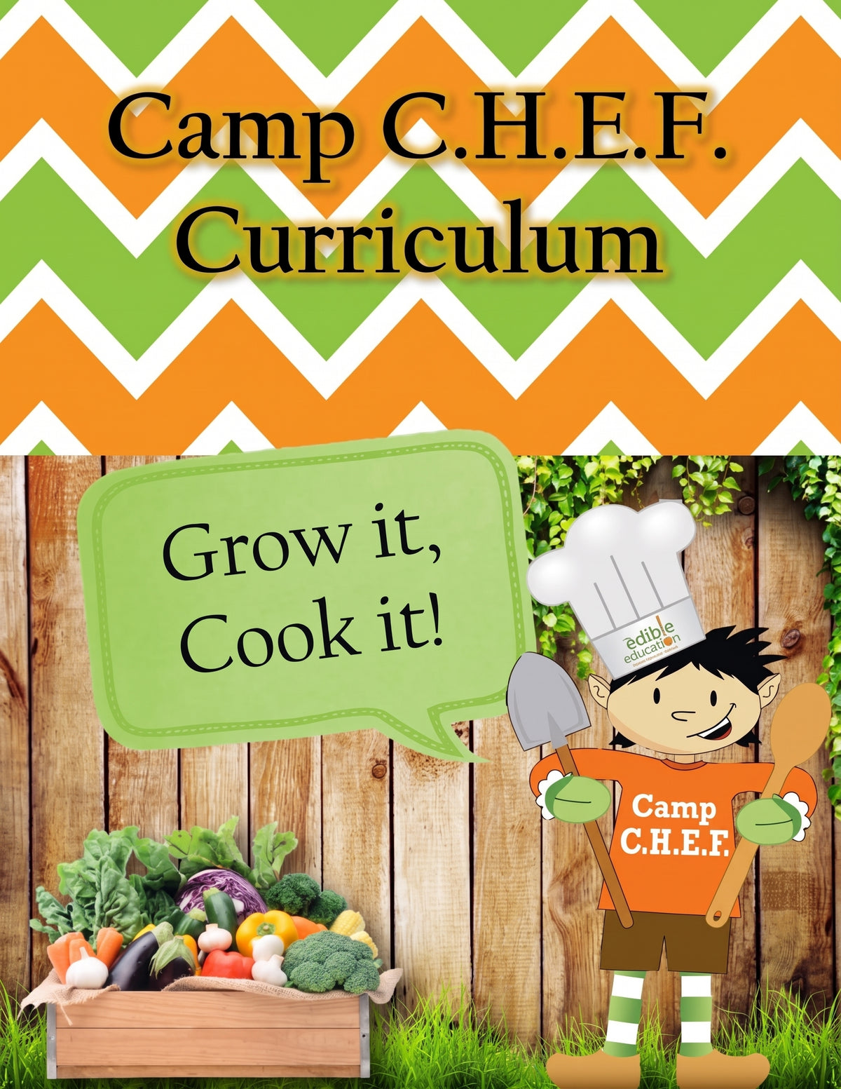 The Edible Education Group - Grow It, Cook it with Activity Book (39 Pages)