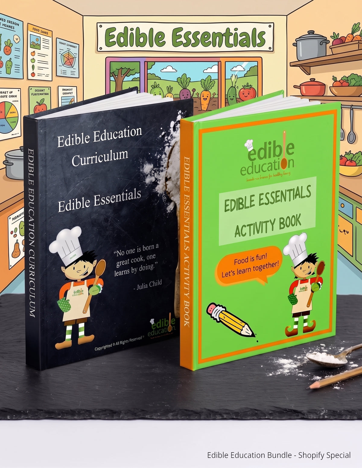 The Edible Education Group - Edible Essentials, with Activity Book (38 Pages)