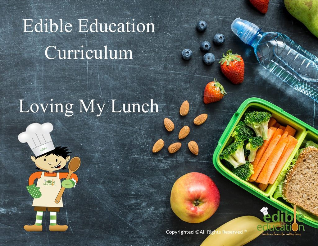 The Edible Education Group - Loving my Lunch, with Activity Book (41 Pages)